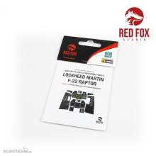 Red Fox Studio RFSQS-48057 - 1/48 F-22 Raptor (for Hasegawa kit)