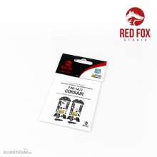 Red Fox Studio RFSQS-48142 - 1/48 F4U-1A/2 Corsair dual set (for Magic Factory kit)