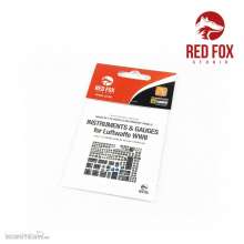 Red Fox Studio RFSQS-32186 - 1/32 Instruments & gauges set for Luftwaffe WWII (Independent)