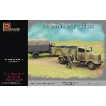 Pegasus 957610 - 1/72 Deutscher Armeelastwagen,2 Bausätze