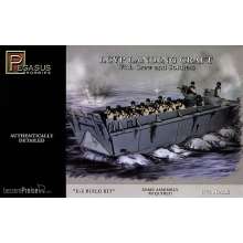 Pegasus 957650 - 1/72 LCVP Landungsboot mit Fig