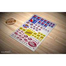 Matho Models 80021 - Soft Drink Logos B - modern