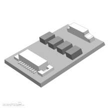 Liliput 968003 - Brückenstecker 18-polig Next18 mit LED-Entblitz-Schaltung