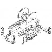 Weinert 96960 - Schleppachse für BR 41 mit Bremsen