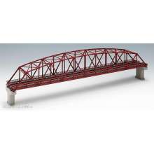 Tomytec 973221 - Gitterbrücke, 2-spurig, rot