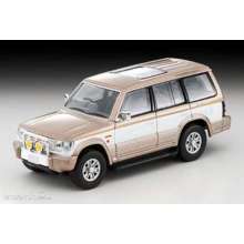 Tomytec 974783 - 1/64 Mitsubishi Pajero Super Exceed 1991, beige/weiss