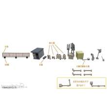 Tomytec 975512 - Dachausschmückungs-Set 134