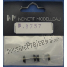 Weinert 9757 - 8-mm H0m-Y-Speichenradsatz mit 18,5 mm Spitzenweite