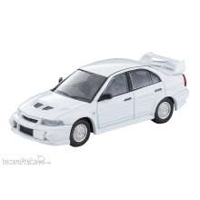 Tomytec 977349 - 1/64 Mitsubishi Lancer GSR Evo IV, weiß