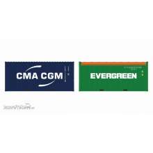 Igra Model 98010034 - 2-tlg set CMA-CGM LC + Evergreen OT