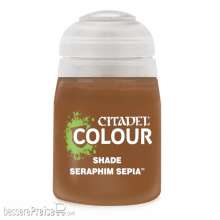 Games Workshop 9918995305406 - SHADE: SERAPHIM SEPIA (18ML) 24-23