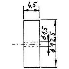 Weinert 9922 - Schwungscheibe 4,5/12,5