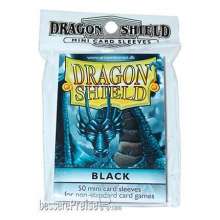 Dragon Shield ART10102 - Dragon Shield Japanese size - Black (50 ct. in bag)