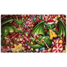 Dragon Shield ART20507 - Playmat + Tube - Christmas 2024 limited Edition