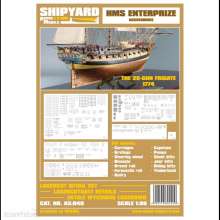 Shipyard Marine AS-049 - AS:049 Lasercutsatz Details - HMS Enterprize - Shipyard