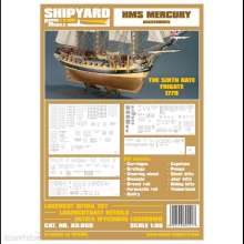 Shipyard Marine AS-050 - AS:050 Lasercutsatz Details - HMS Mercury - Shipyard