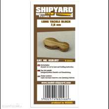 Shipyard Marine ASB-017 - Long Tackle Blocks 7,5mm (8 pieces)