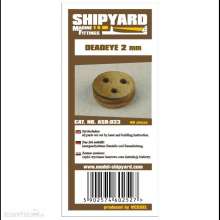 Shipyard Marine ASB-023 - Deadeye 2mm (40 pieces)