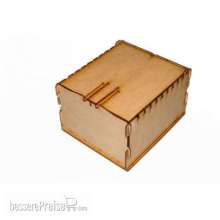 Bandua BA0000128 - Trading Card Box - Wood