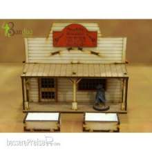 Bandua BA0100056 - Prepainted Far West Shop #1