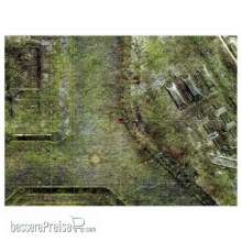 Bandua BAMAT00257 - KT Mat Imperial City Jungle -4- 22´x30´ with Deployment Zones