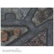 Bandua BAMAT00300 - Imperiacl City 1 mat 44´X60´ with deployment zones for warhammer 40k 10 edition