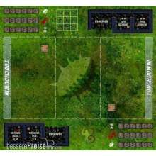 Bandua BAMAT00305 - BB 7 FOOTBALL MAT IMPERIAL - COMPATIBLEWITH BLOOD BOWL SEVENS