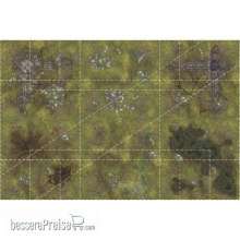 Bandua BAMAT00333 - Ruins 72x48 WITH DEPLOY ZONES FOR OLD WORLD