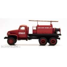 REE Modeles CB-081 - GMC C.C.F.L Tank Truck for Forest Fire Froger Steel Cabin GRIMAUD