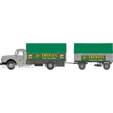 REE Modeles CB-107 - Willeme Covered Truck + Covered Trailer “ENERGOL”