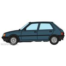 REE Modeles CB-152 - CAR - Peugeot 205 GE - BLUE TOPAZ