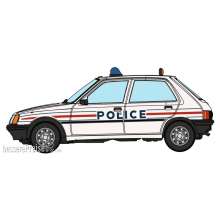 REE Modeles CB-155 - CAR - Peugeot 205 GE - POLICE First Version