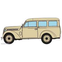 REE Modeles CB-177 - CAR - JUVAQUATRE Renault Family glass Beige