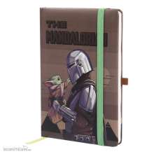 Cerdá CER2100003644 - Star Wars: The Mandalorian Premium Notizbuch A5 The Mandalorian x Grogu