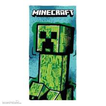 Cerdá CER2200010306 - Minecraft Handtuch Premium Creeper 70 x 140 cm