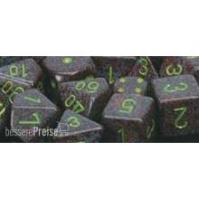 Chessex Würfel CHX25110 - Earth™ Speckled Polyhedral Ten d10 Sets