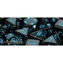 Chessex Würfel CHX25138 - Blue Stars™ Speckled Polyhedral Ten d10 Sets