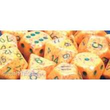 Chessex Würfel CHX25712 - Lotus™ Speckled 16mm d6 with pips Dice Blocks™ (12 Dice)