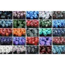 Chessex Würfel CHX29320 - Bag of 50 Assortment Loose Speckled Polyhedral d20 Dice