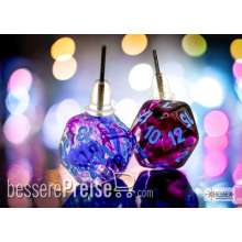 Chessex CHX54510 - Stud Earrings/Ohrstecker Nebula® Nocturnal™ Mini-Poly d20 Pair