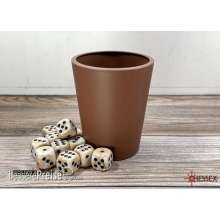 Chessex CHX89009 - Flexible Dice Cup Brown