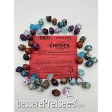 Chessex CHXLE918 - Bag of 50™ Assorted Loose Mini-Polyhedral d10s - 2nd Release