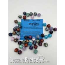 Chessex CHXLE919 - Bag of 50™ Assorted Loose Mini-Polyhedral d20s - 2nd Release