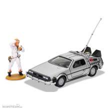 Corgi CORCC05503 - Zurück in die Zukunft Diecast Modell 1/36 DeLorean and Doc Brown Figure