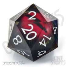 Glassstaff CSBDL5CRMSNWTCHR - Crimson Watcher 50mm Liquid Core D20