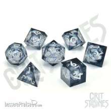 Glassstaff CSDCL1NEBNIGHT - Nebula Night Liquid Core RPG Dice Set