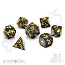 Glassstaff CSDCM11TRNMSTC - Torn Mystic Metal RPG Dice Set