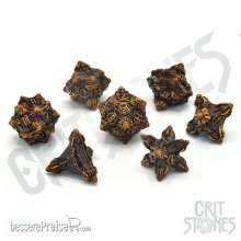 Glassstaff CSDCM57TNKRSTRVE - Tinkers Trove Metal RPG Dice Set