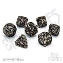 Glassstaff CSDCMH2SLRPR - Soulreaper Hollow Metal RPG Dice Set