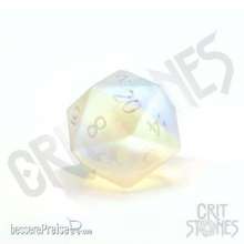 Glassstaff CSDCS5PRSMFROST - Prismatic Frost Glass RPG Dice Set